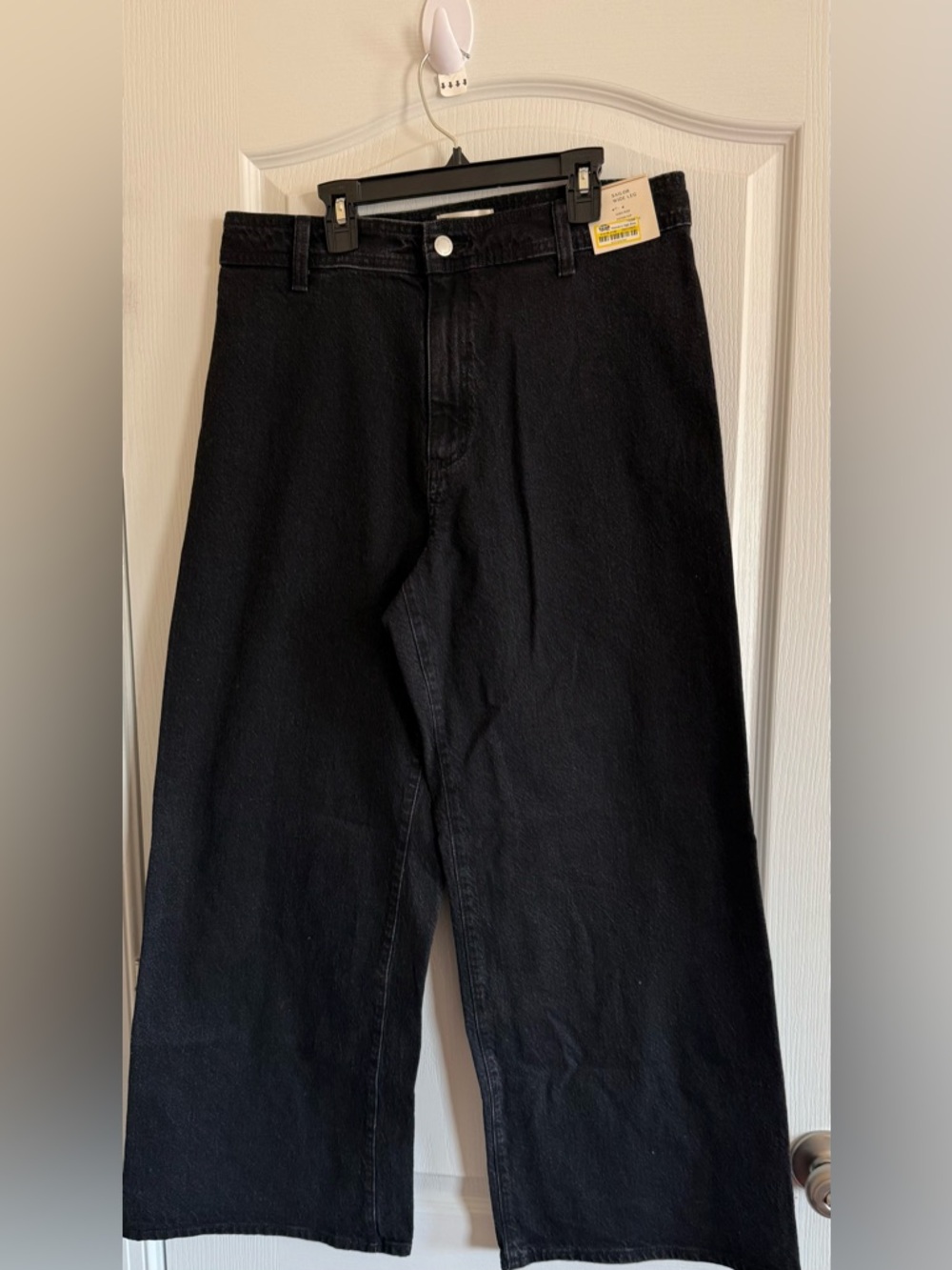 Universal Thread Black Sailor Wide Leg Jeans
